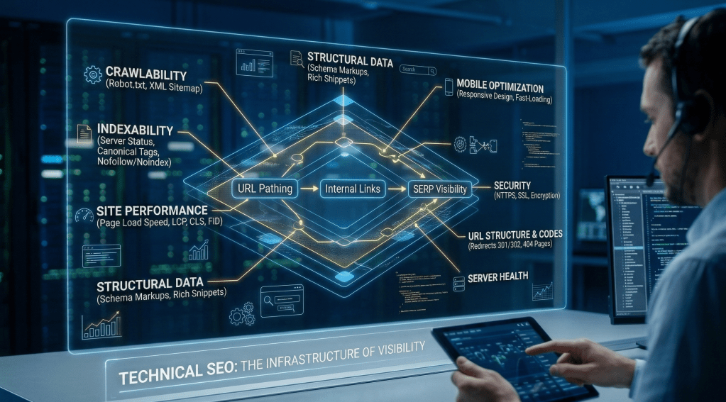Technical SEO in 2026: Core Web Vitals, Crawlability, and Google’s Real-Time Indexing&nbsp;Era